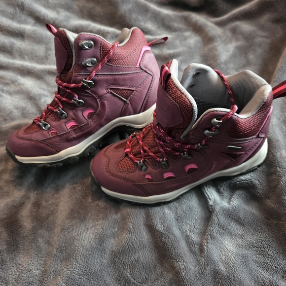 Women's Mountain Warehouse Burgundy Hiking Boots - Picture 9 of 13